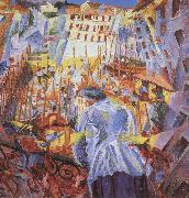 Umberto Boccioni Gatuljud trang into your home oil on canvas